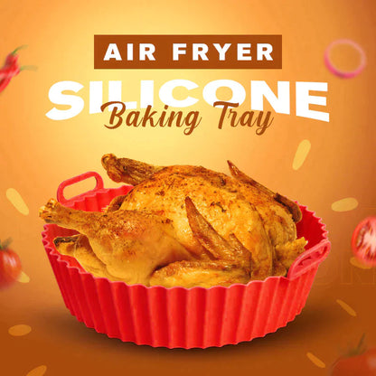 Silvara™ - Plateau en Silicone Réutilisable pour Friteuse à Air