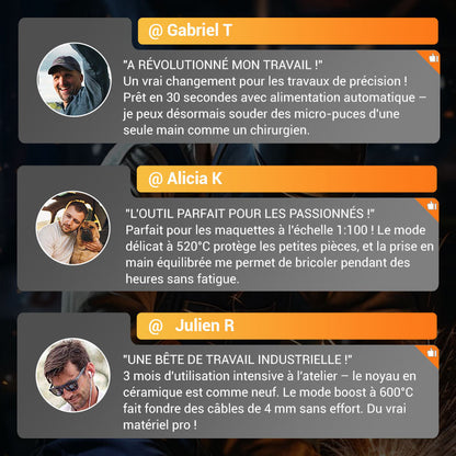 SparkPro - La puissance de soudage ultime de 80W à portée de main