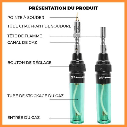 AeroFlame - Le Kit de Soudage 4-en-1 sans fil – La liberté de réparer partout