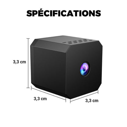 Securvia™ - Mini Caméra Intelligente HD 1080p avec Vision Nocturne
