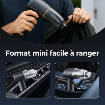 VentoClean™ – Aspirateur Sans Fil 3-en-1 Compact pour Maison & Voiture