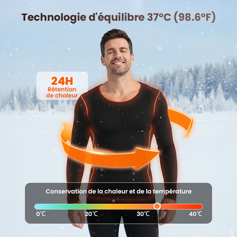 AeroTech - L'ensemble thermique sans couture pour une chaleur invisible