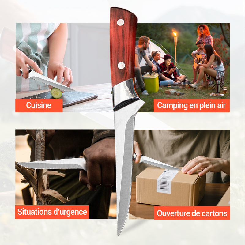 Lamevia Signature™ – Couteaux de Cuisine Premium à Tranchant Précis