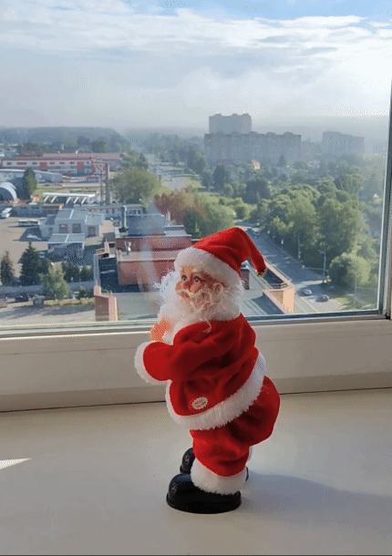 JolliClimb - Décor de corde de Père Noël – Faites vivre la magie de Noël chez vous !