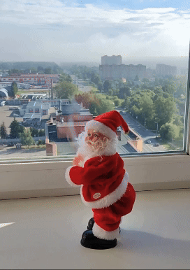 JolliClimb - Décor de corde de Père Noël – Faites vivre la magie de Noël chez vous !