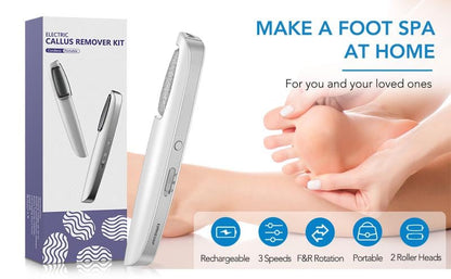 Silkava™ | Râpe Électrique pour Pieds – Douceur & Soin au Quotidien