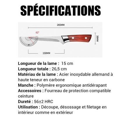 ForgeLuxe™ – L’Art de la Coupe Précise Inspiré des Chefs Michelin