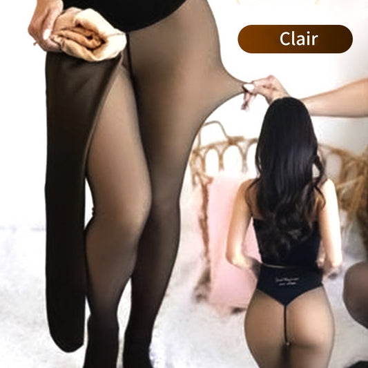 VeluraFrost™ – Collants d’hiver effet transparent & chaleur discrète