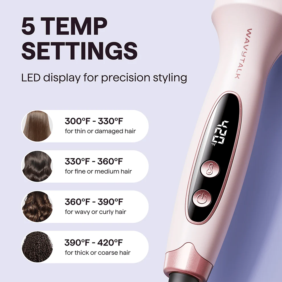 Volyra™ - Brosse Chauffante Volume & Lissage 2-en-1