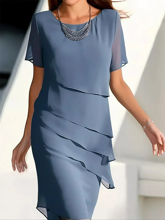 Sorelia™ Robe Fluide Multicouches