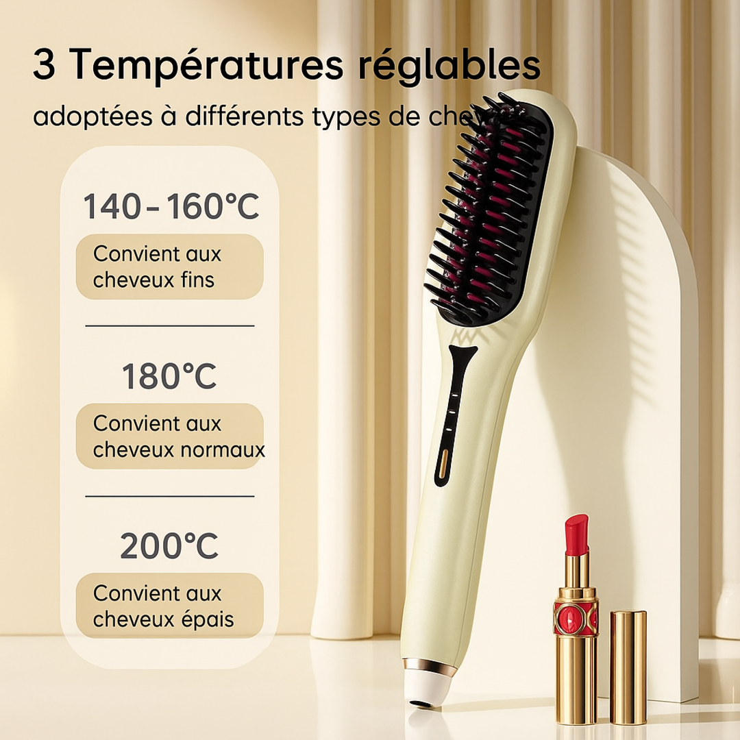 LissAura™ – Des cheveux disciplinés et lumineux en toute simplicité