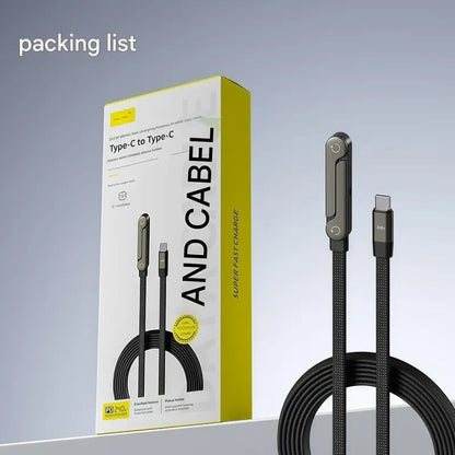 Flexyron™ Câble de Charge Rapide avec Support Ergonomique Intégré