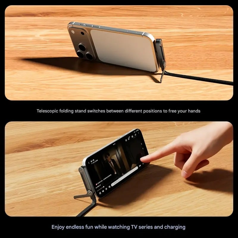 Flexyron™ Câble de Charge Rapide avec Support Ergonomique Intégré