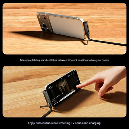 Flexyron™ Câble de Charge Rapide avec Support Ergonomique Intégré