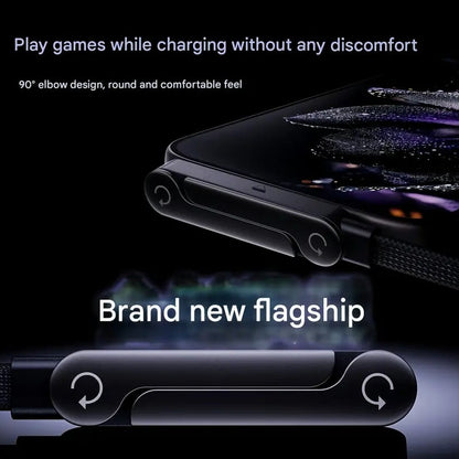 Flexyron™ Câble de Charge Rapide avec Support Ergonomique Intégré