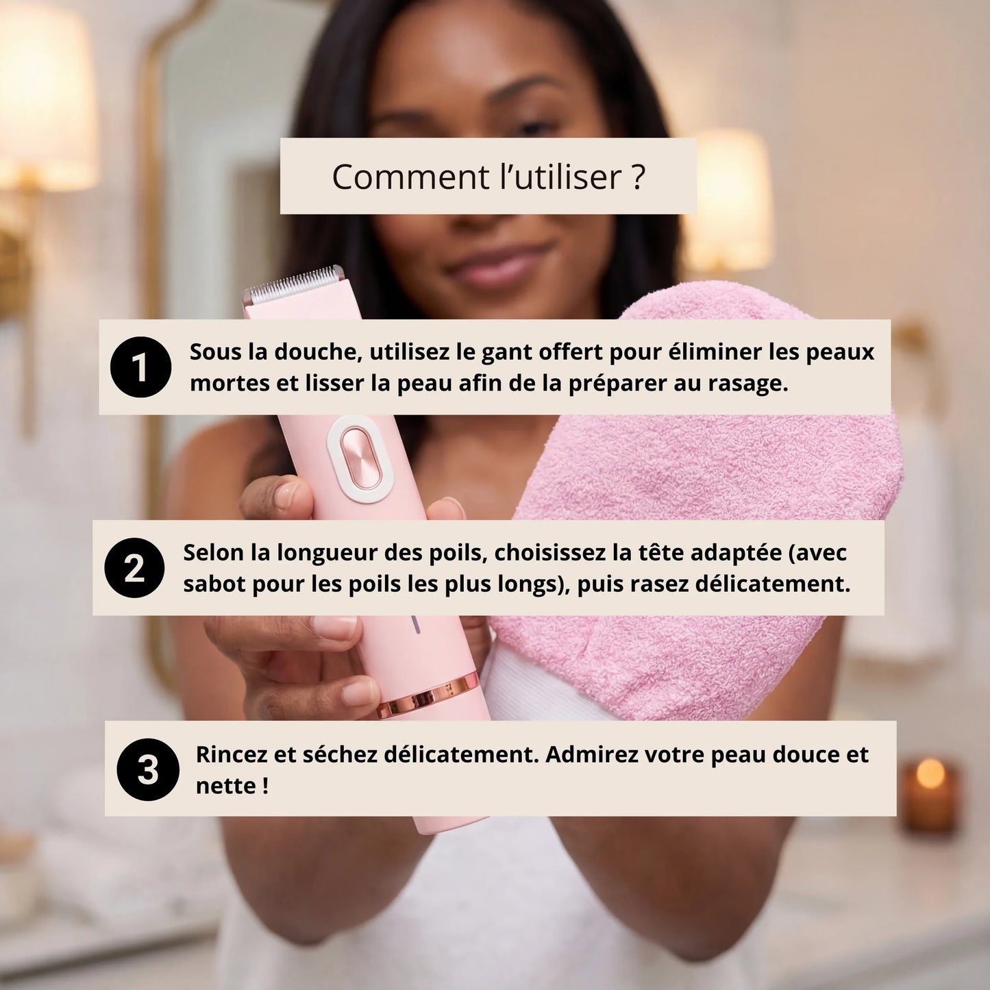Silvarel™ | Épilateur Doux – Confort & Précision pour Peaux Sensibles