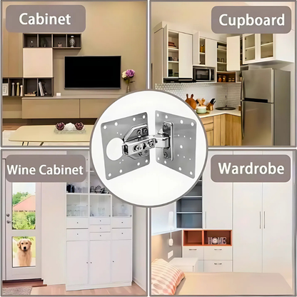 FixiHold™ HingeSaver – Réparez vos portes de placard en quelques minutes