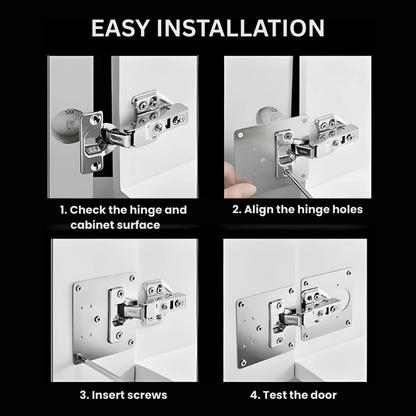 FixiHold™ HingeSaver – Réparez vos portes de placard en quelques minutes