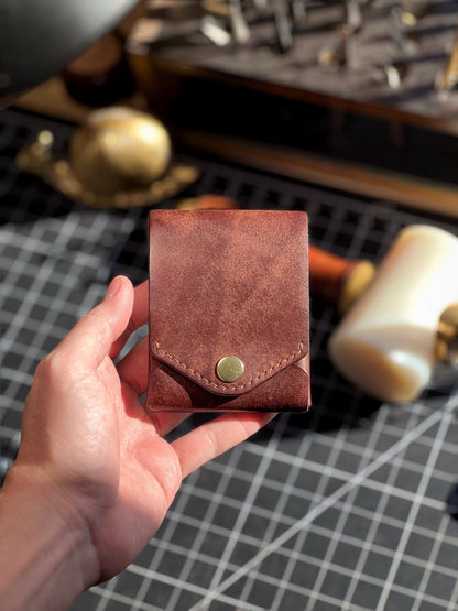 Valtèra™ - Porte-cartes en cuir fait main