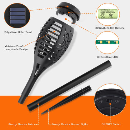 GlowFlare™ – Lampes Solaires d'Ambiance
