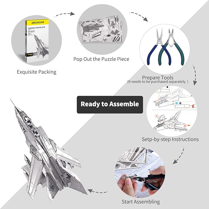 Ferronix™ - Kit de Modélisation 3D en Métal – Précision, créativité et technologie en une seule expérience de construction