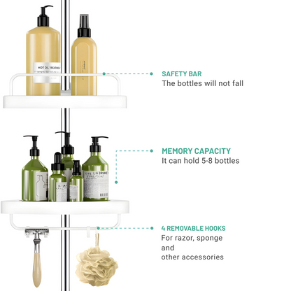 CleanSpace™ CoinRack – Rangement Intelligent Pour Chaque Salle de Bain