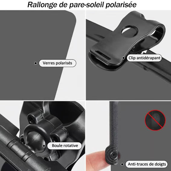 Visiaro™ Pare-Soleil Polarisant pour Voiture