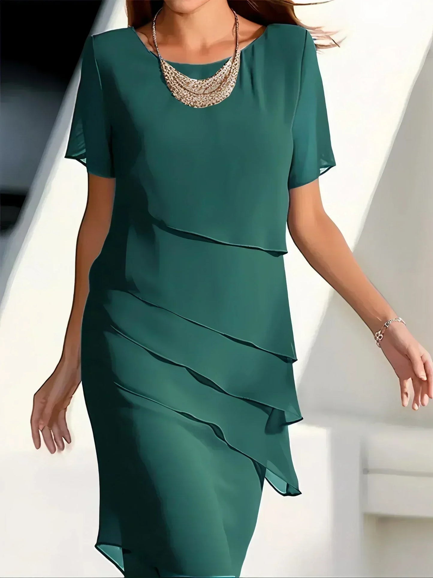 Sorelia™ Robe Fluide Multicouches