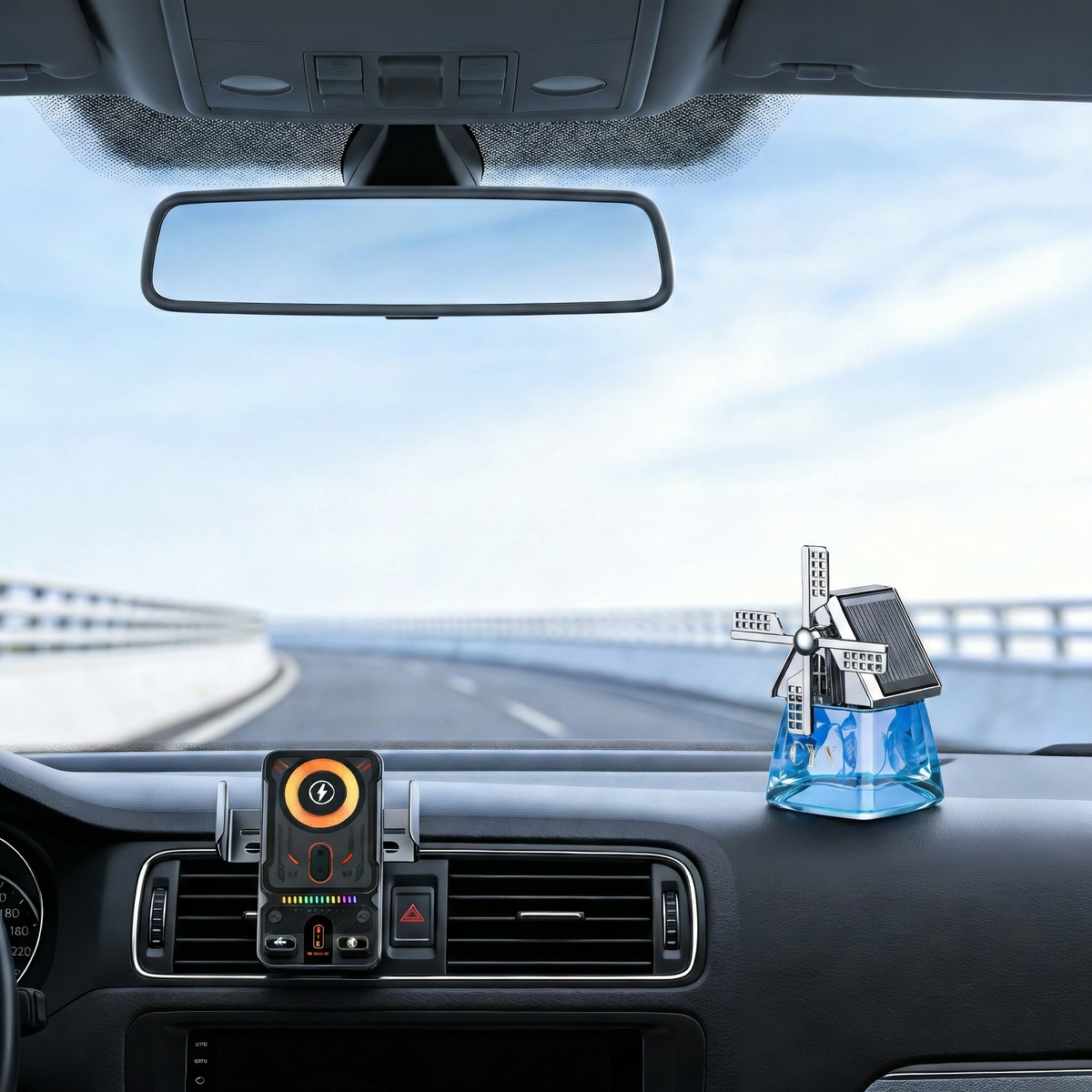 Auronex™ SmartDrive 2-en-1 Support Auto avec Chargeur Sans Fil