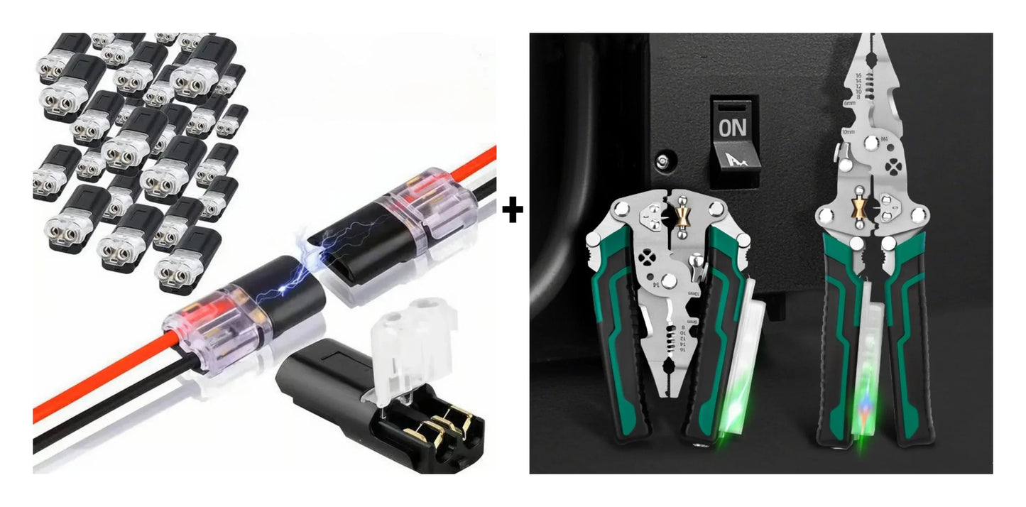 VoltixxPro™ - Connecteurs Rapides pour Fils Électriques