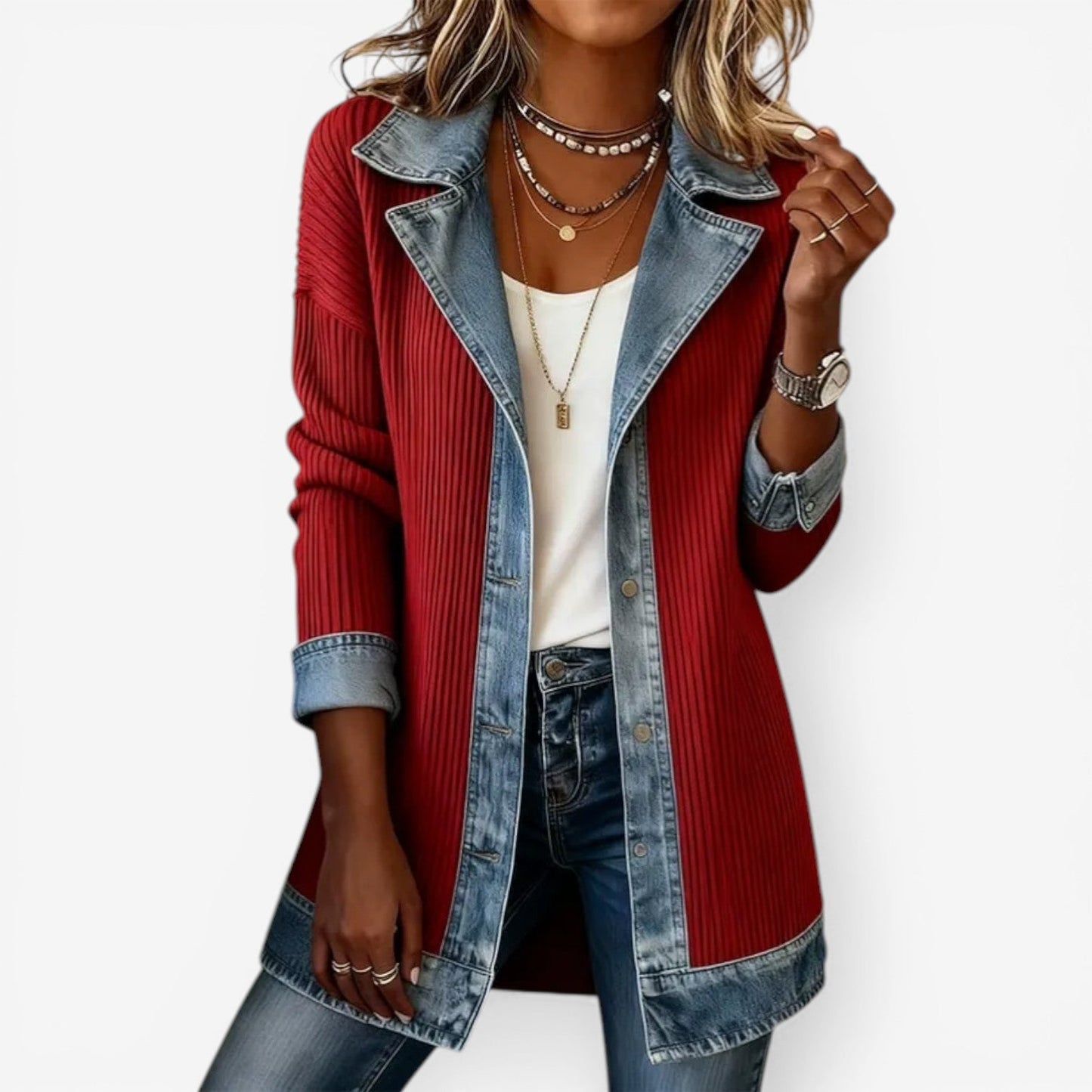 Aveline – La veste hybride de superposition pour un look sans effort