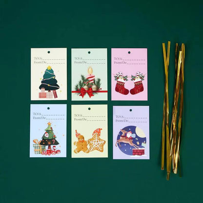 🎄 NoëlEase™ – Sacs cadeaux pratiques et festifs | 30 pièces