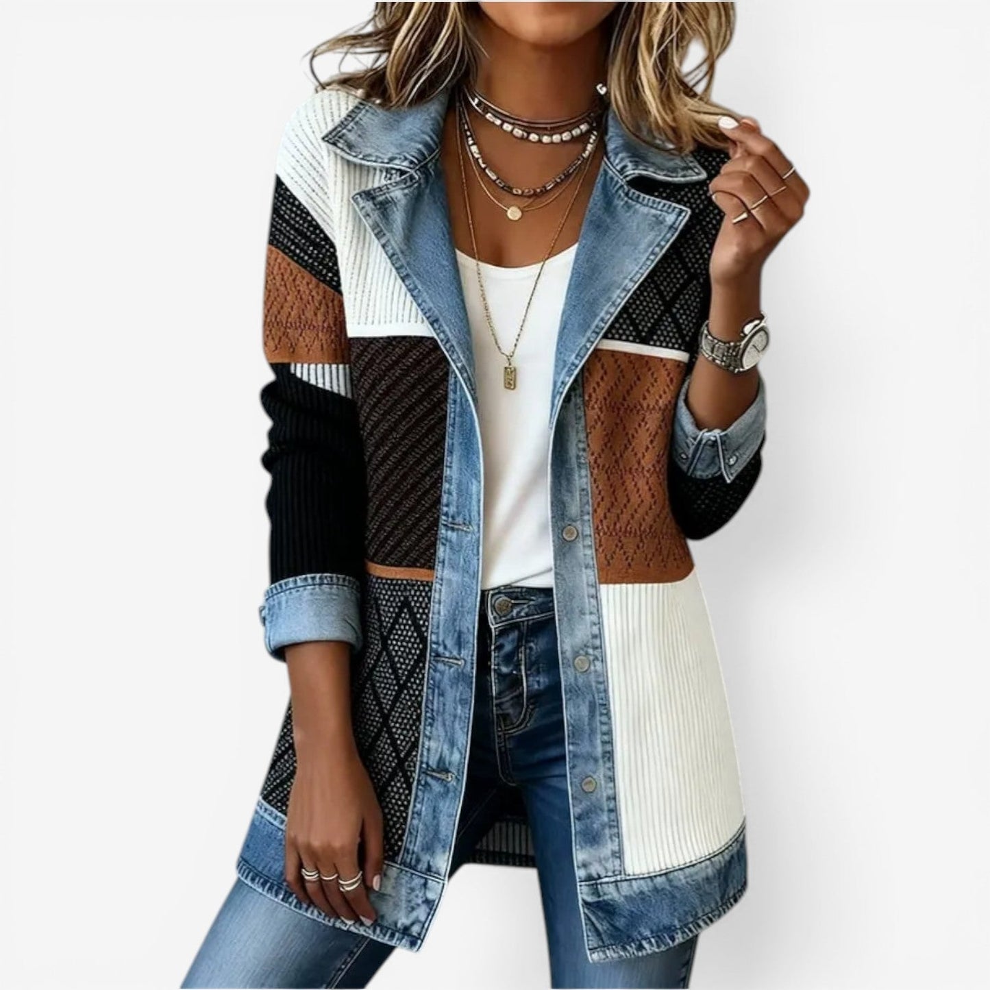 Aveline – La veste hybride de superposition pour un look sans effort