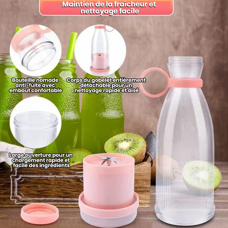 NexiBlend™ – Mixeur portable rechargeable 2-en-1