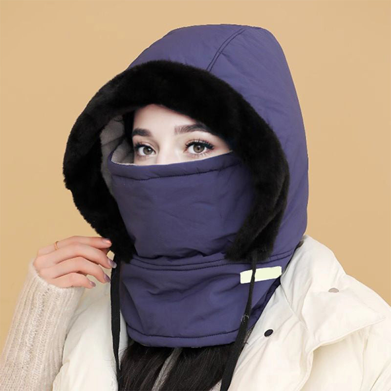 Aurvex™ | Chapeau thermique épaissi avec masque intégré