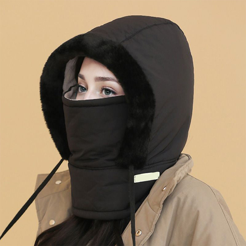 Aurvex™ | Chapeau thermique épaissi avec masque intégré