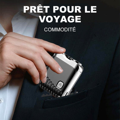 Veltrix™ – Rasoir compact à tête flottante pour un entretien soigné