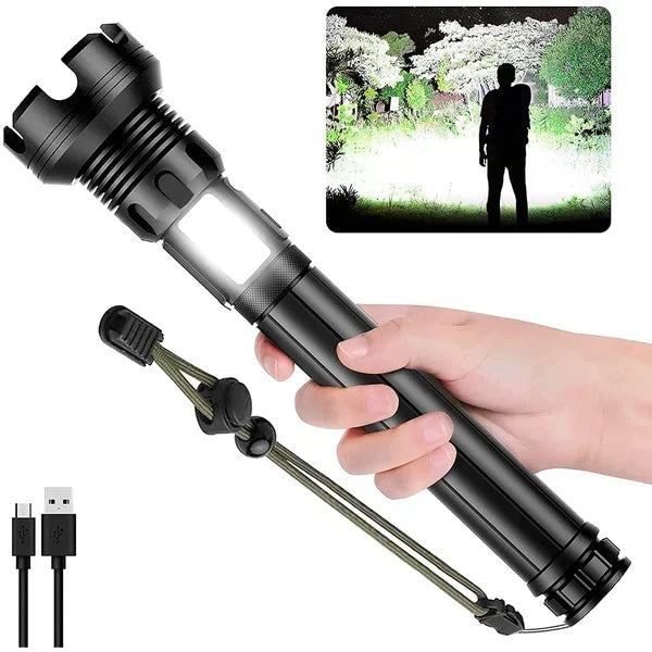 LumiForce™ – Lampe Torche LED Haute Puissance Rechargeable