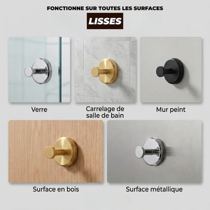 Fixelo™ Crochets à Ventouse – Installation Sans Perçage & Maintien Fiable