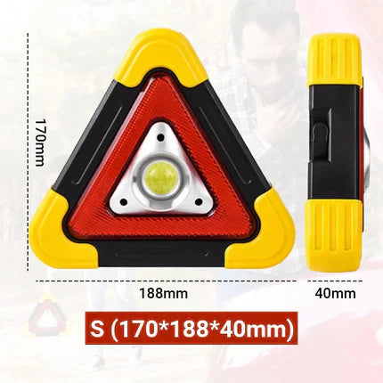 LumiGuard™ - Signal Pro – Triangle LED d’Alerte Multifonction