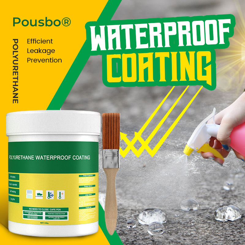 Pousbo® Seal – Mastic Imperméable Rapide et Transparent