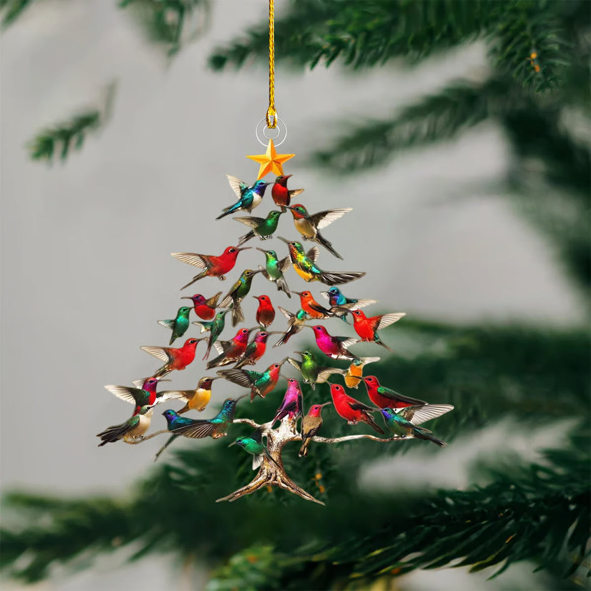 Lunavia™ Cristal Oiseau de Noël – Un symbole étincelant de chaleur et de convivialité ✨