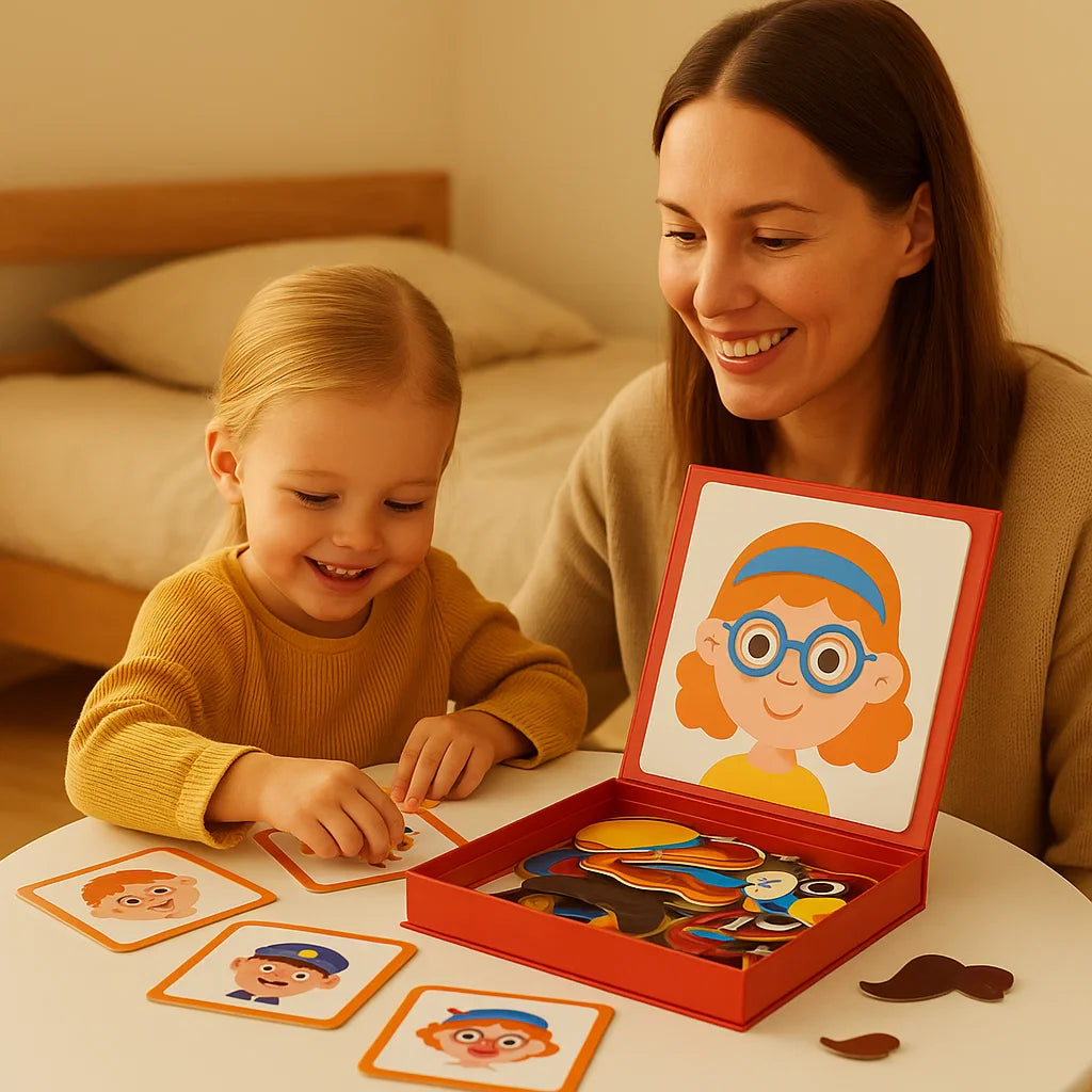 EmotiPlay™ Gezichtsuitdrukkingen Puzzel set