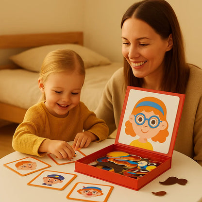 EmotiPlay™ Gezichtsuitdrukkingen Puzzel set