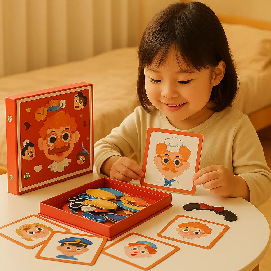 EmotiPlay™ Gezichtsuitdrukkingen Puzzel set