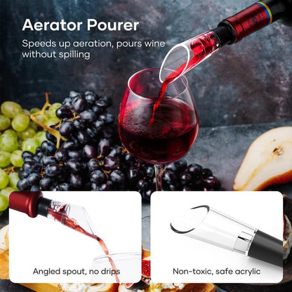 Vinelora™ – Coffret Accessoires Vin 6-en-1