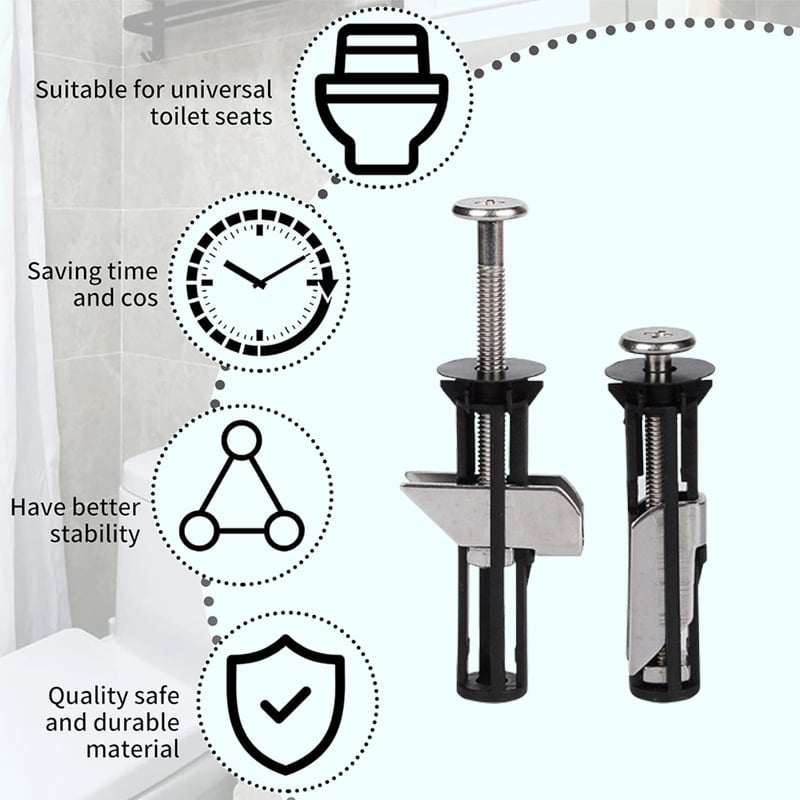 FixaSeat™ – La solution simple pour un siège de toilettes stable et fiable
