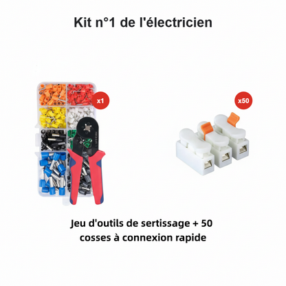 ElectraFix™ – Kit d’Embouts de Câbles Isolés Haute Fiabilité