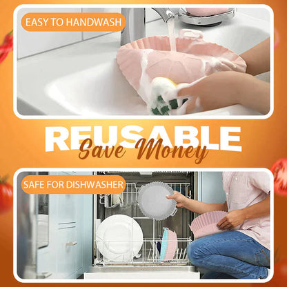 Silvara™ - Plateau en Silicone Réutilisable pour Friteuse à Air