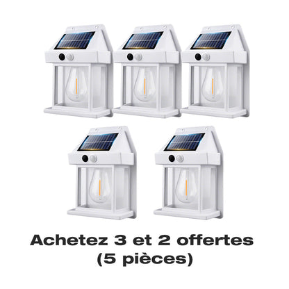 Tungara™ – Applique solaire murale avec détecteur de mouvement